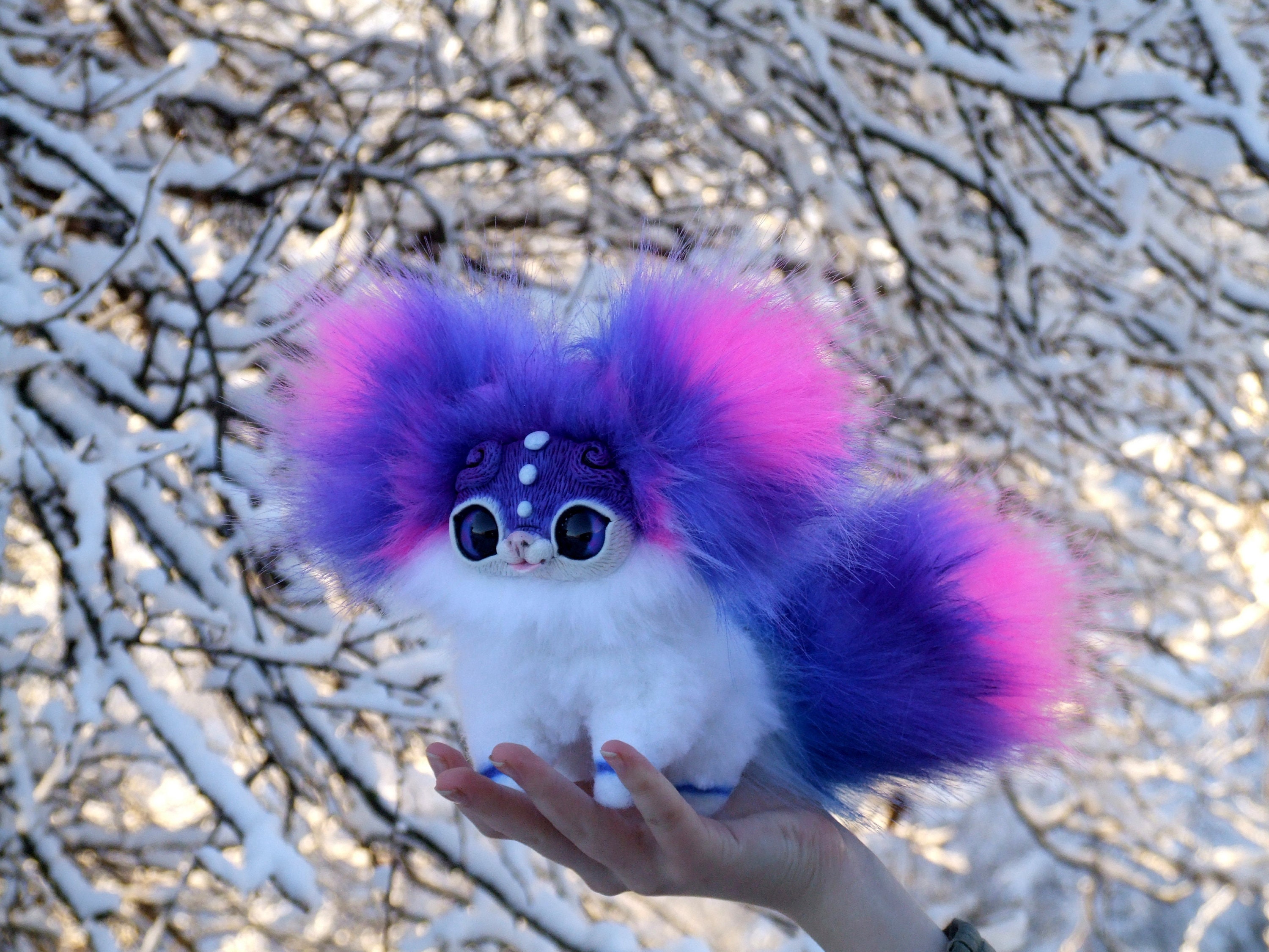 Fantasy dragon toycreature posabledragon plushbaby stuffed Etsy