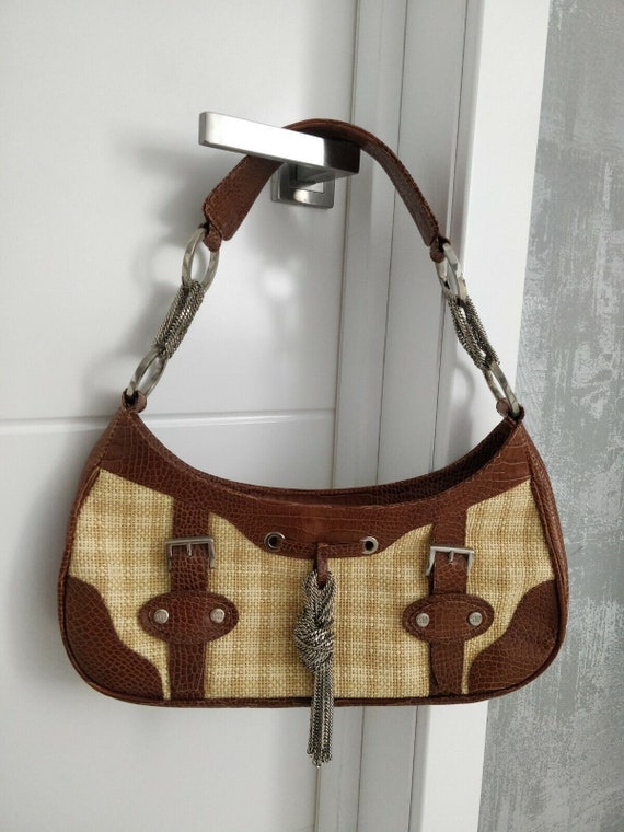 Stuart Weitzman Vintage Shoulder Baguette Evening… - image 1