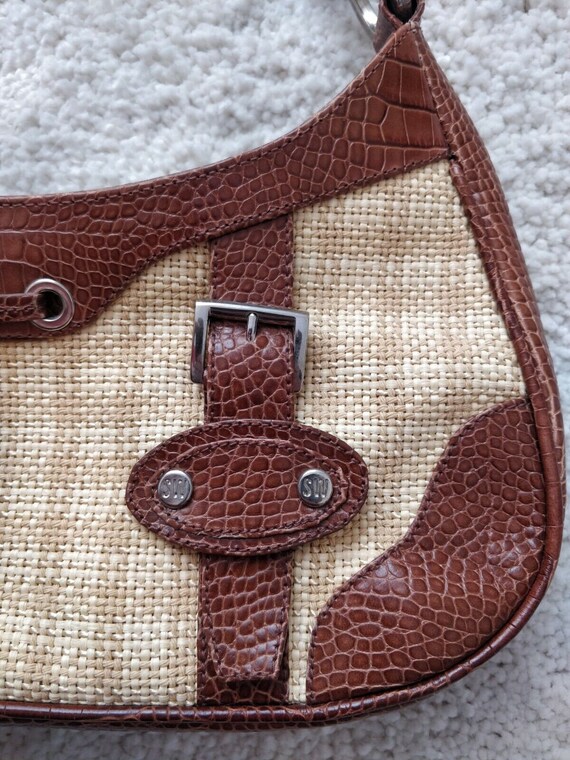 Stuart Weitzman Vintage Shoulder Baguette Evening… - image 6