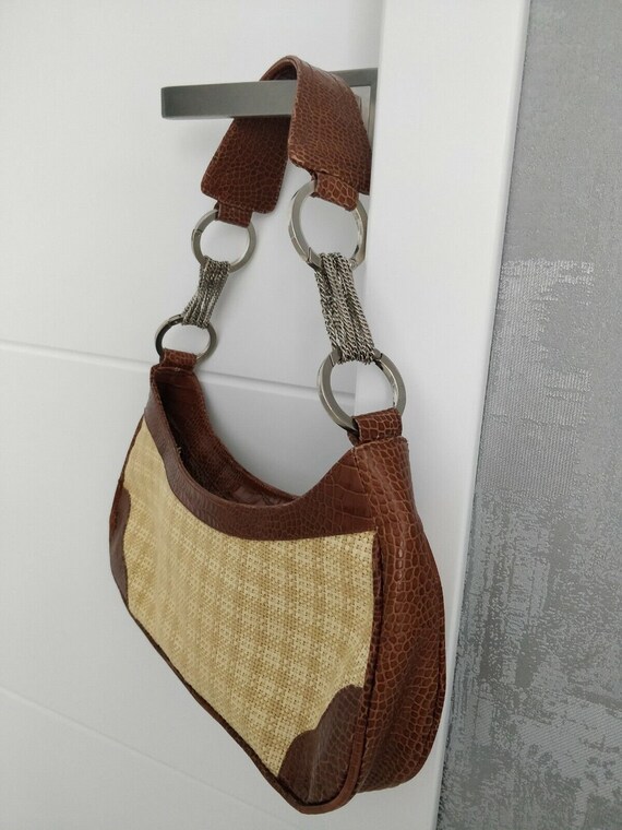 Stuart Weitzman Vintage Shoulder Baguette Evening… - image 2