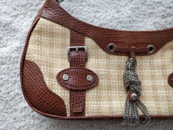 Stuart Weitzman Vintage Shoulder Baguette Evening… - image 3