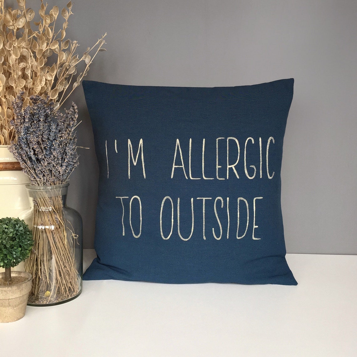 College Student Gift Custom Pillow Cover Dorm Room Decor Etsy