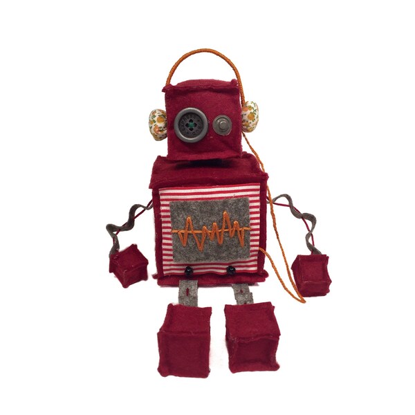 Robot Plush - Etsy