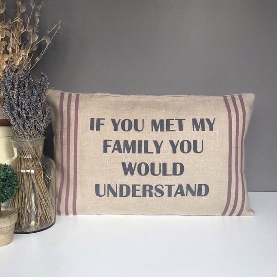 Pillows with sales sayings