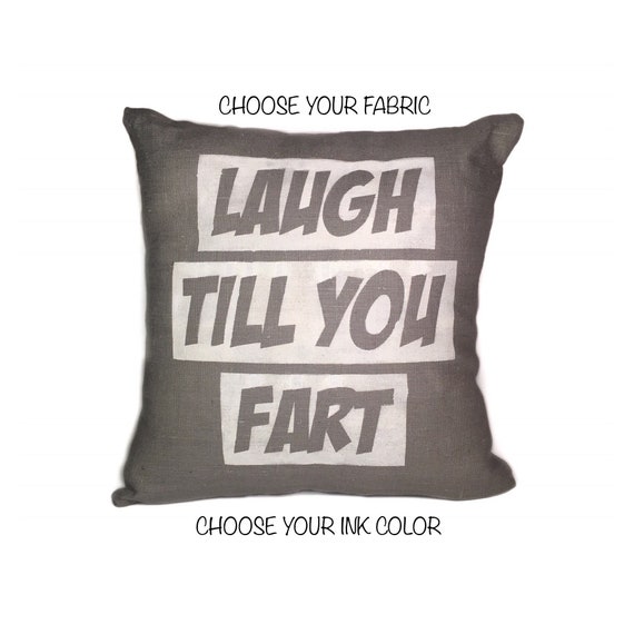 pillow with sayings on them