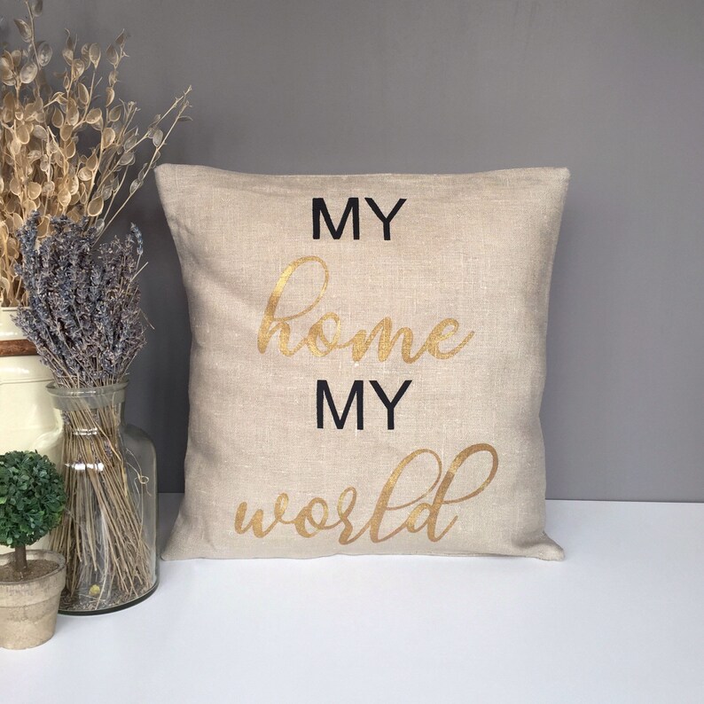 Kissenbezug nach Maß Kissen mit Sprüchen Spruchkissen Etsy