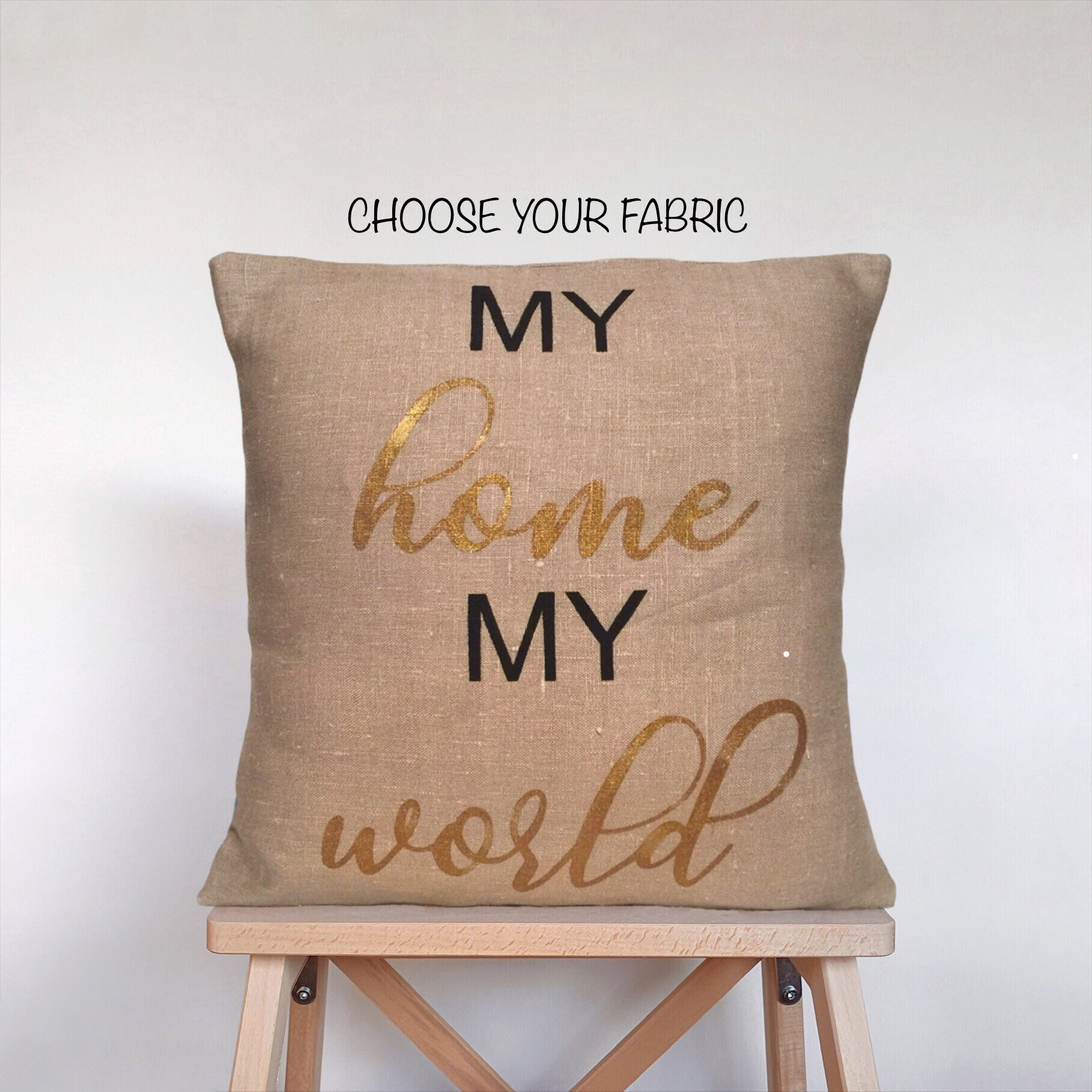 Custom Pillow Cover Pillows With Sayings Quote Cushion Etsy