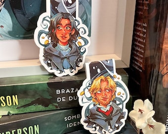 Mistborn 1st Era Magnetic Bookmarks | Cosmere series booktok merch