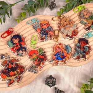 DUNGEON MESHI 7cm acrylic keychains | delicious in dungeon cute anime charms