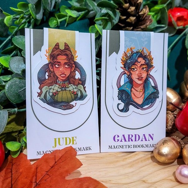 The Cruel Prince & The Stolen Heir Magnetic Bookmarks | Folk Of The Air series booktok merch