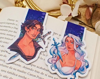 Powerless Magnetic Bookmarks | The Powerless Trilogy book series booktok merch Paedyn and Kai book accessories