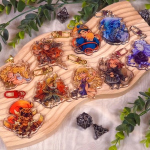 Elden Ring 7cm clear keychains| Elden ring + Shadow of the Erdatree fromsoft cute keychains