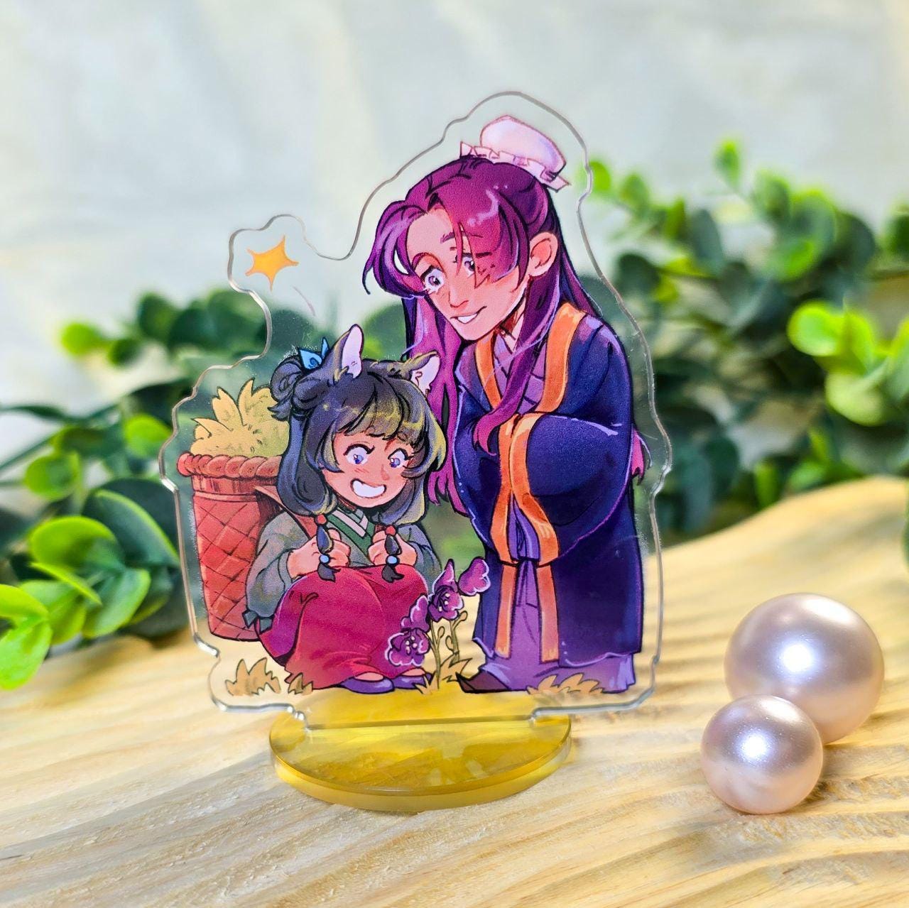 Jinshi & Maomao 8cm Mini Standees | Apothecary Diaries Anime
