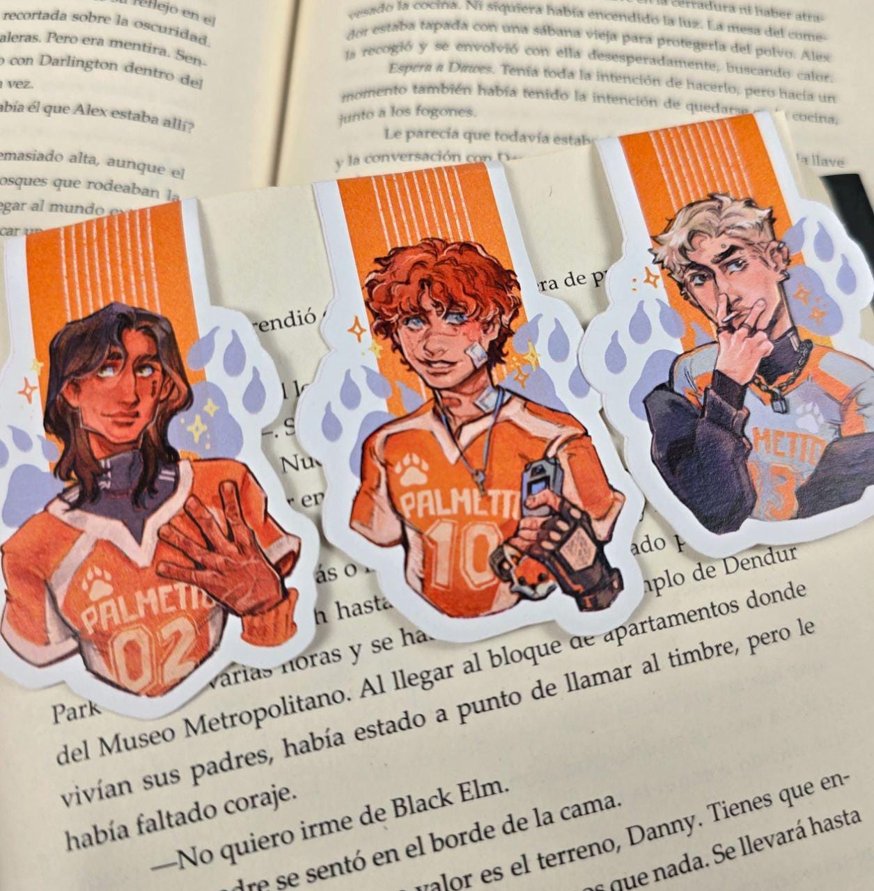 コミケ86 K-BOOKS マイクロファイバー All for the Game Bookmark Set| AFTG Fanart | Neil Josten Andrew