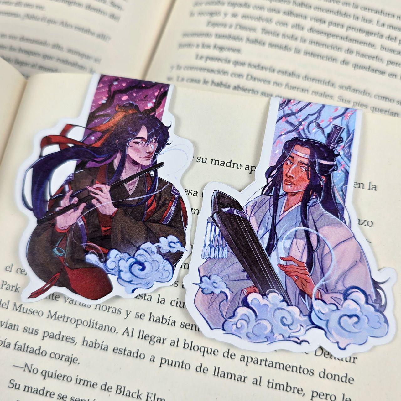 Wei Wu Xian & Lan Wang Ji Magnetic Bookmarks | Mo Dao Zu Shi (MDZS