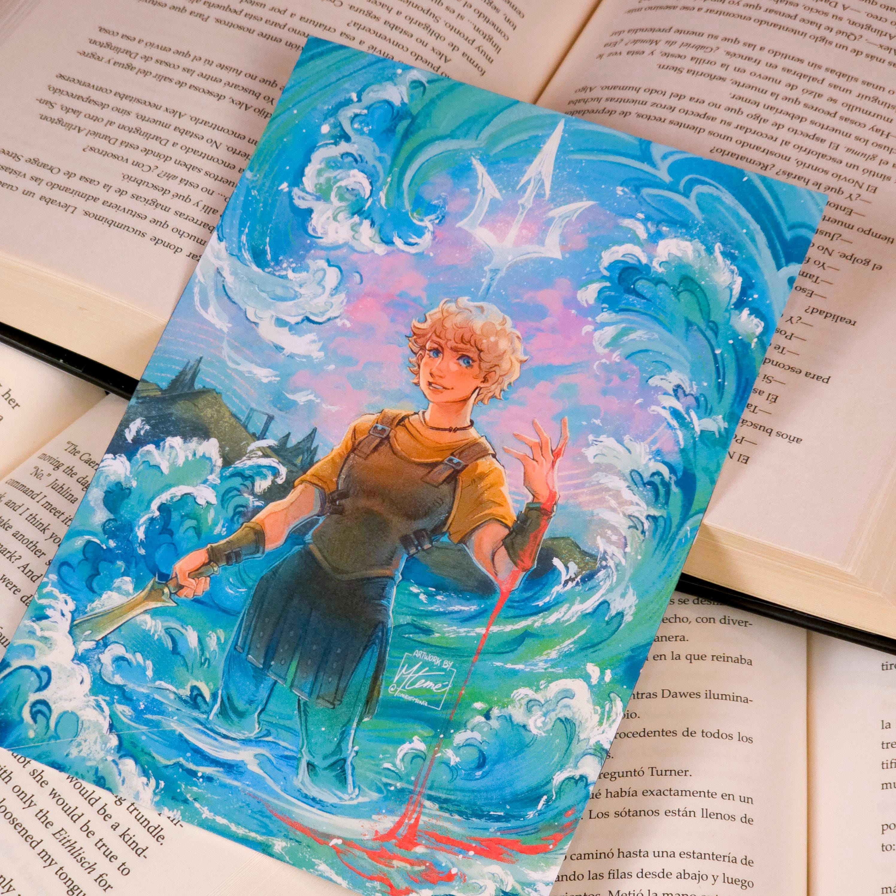 Percy Jackson — Blood of Olympus A5 Art Print | PJO Series Booktok Merch  Percy Annabeth Percabeth - Etsy Hong Kong