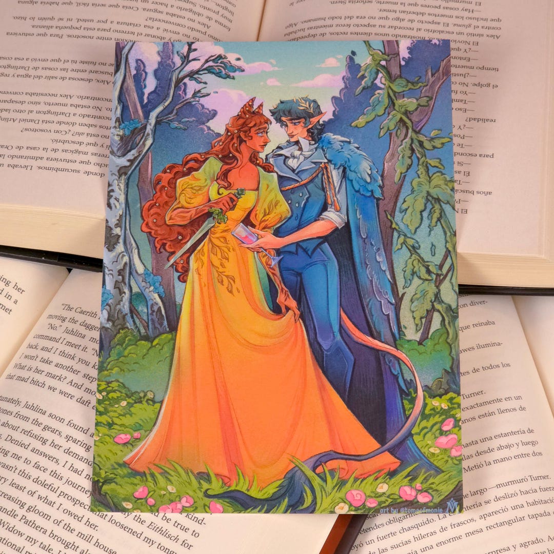 The Cruel Prince Jude Cardan | A5 Folk of the Air Series an Art Print - Etsy