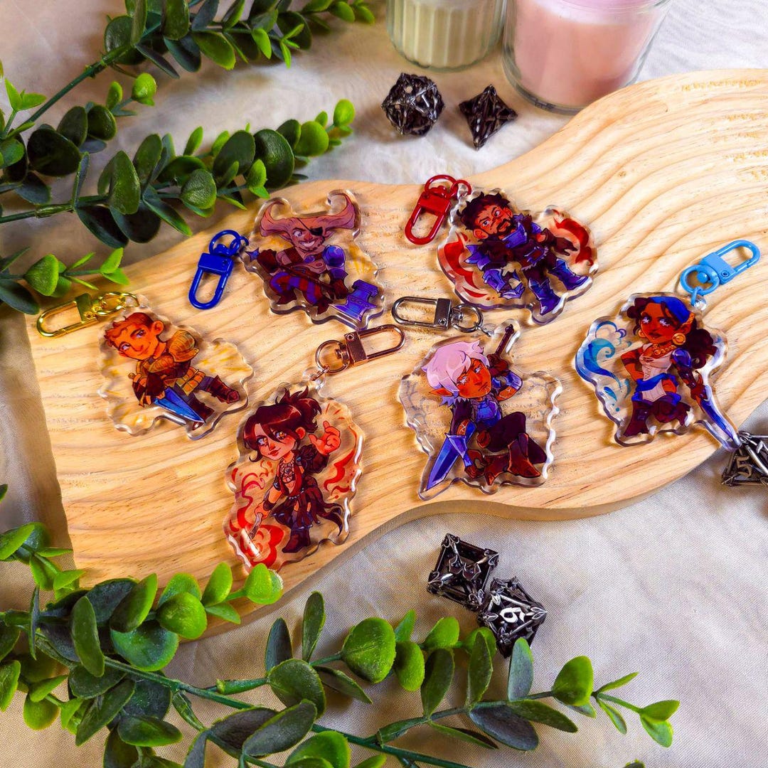Dragon Age 7cm Keychains | Dragon Age Companions Cute Keychains With ...