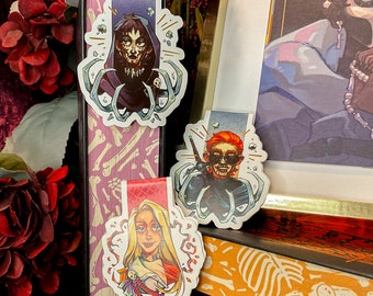 TLT Magnetic Bookmarks | The Locked Tomb series booktok merch