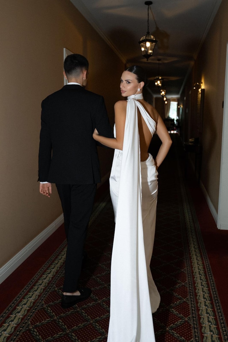 Silk Open Back Wedding Dress Elegant Sleeveless Bridal Gown Etsy Canada silk-open-back-wedding-dress-elegant-sleeveless-bridal-gown-etsy-canada