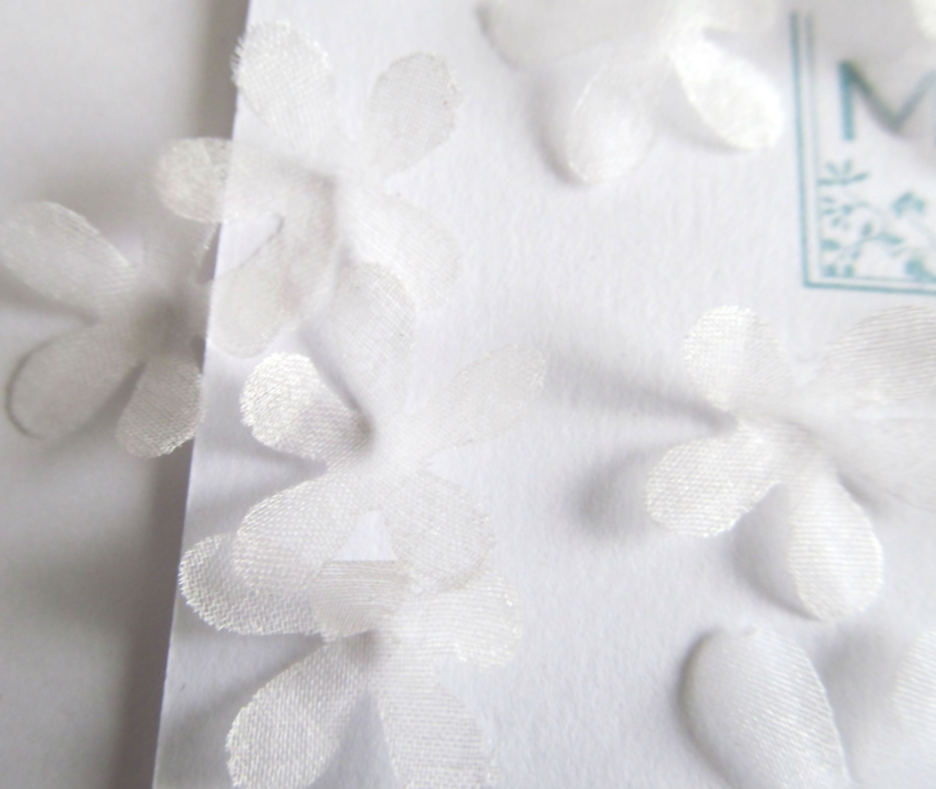 Silk organza flowers Jasmine Fabric flowers Organza silk Etsy