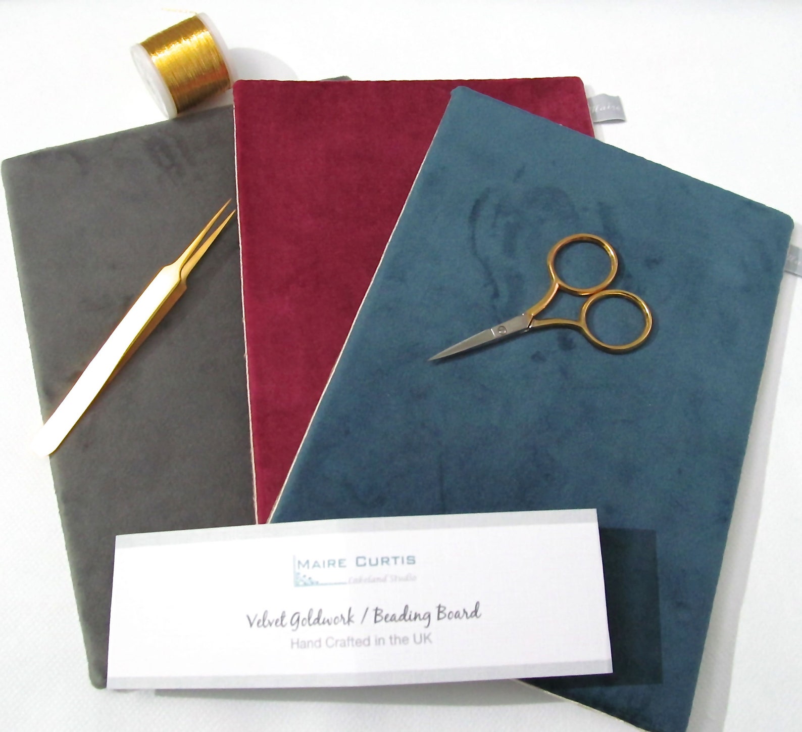 Goldwork Embroidery Board, Beading Board, Velvet Board Etsy