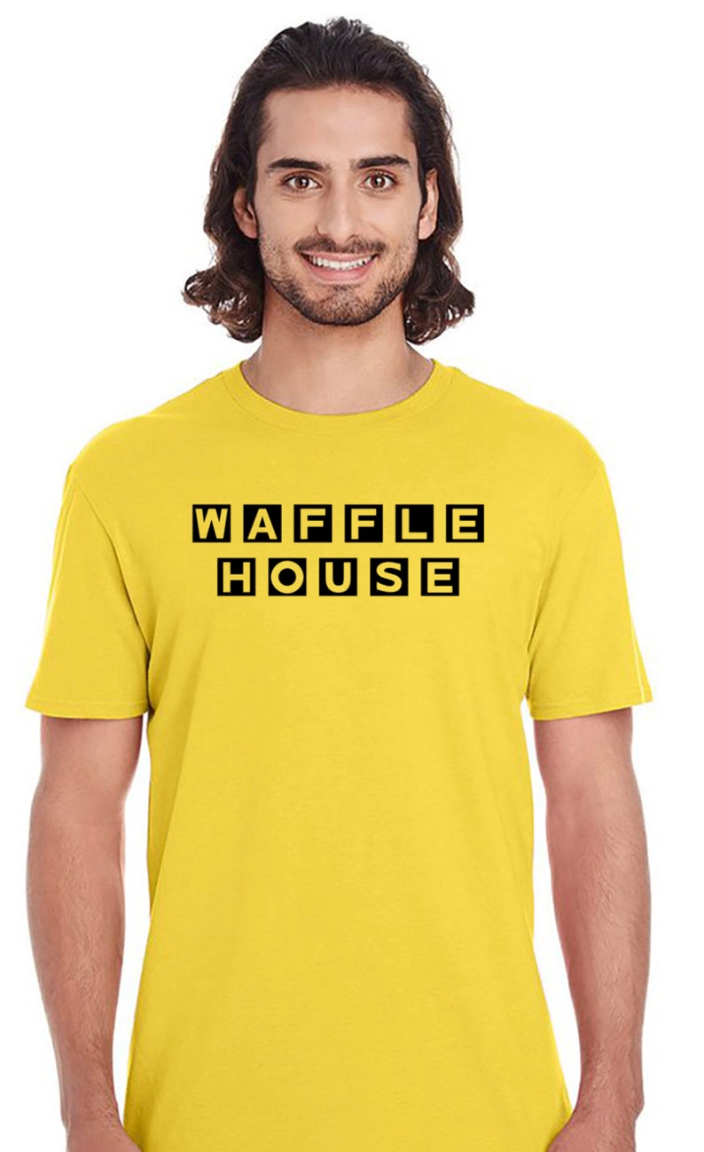 Waffle House T Shirt Vintage Retro Coffee Funny Weird Custom Etsy