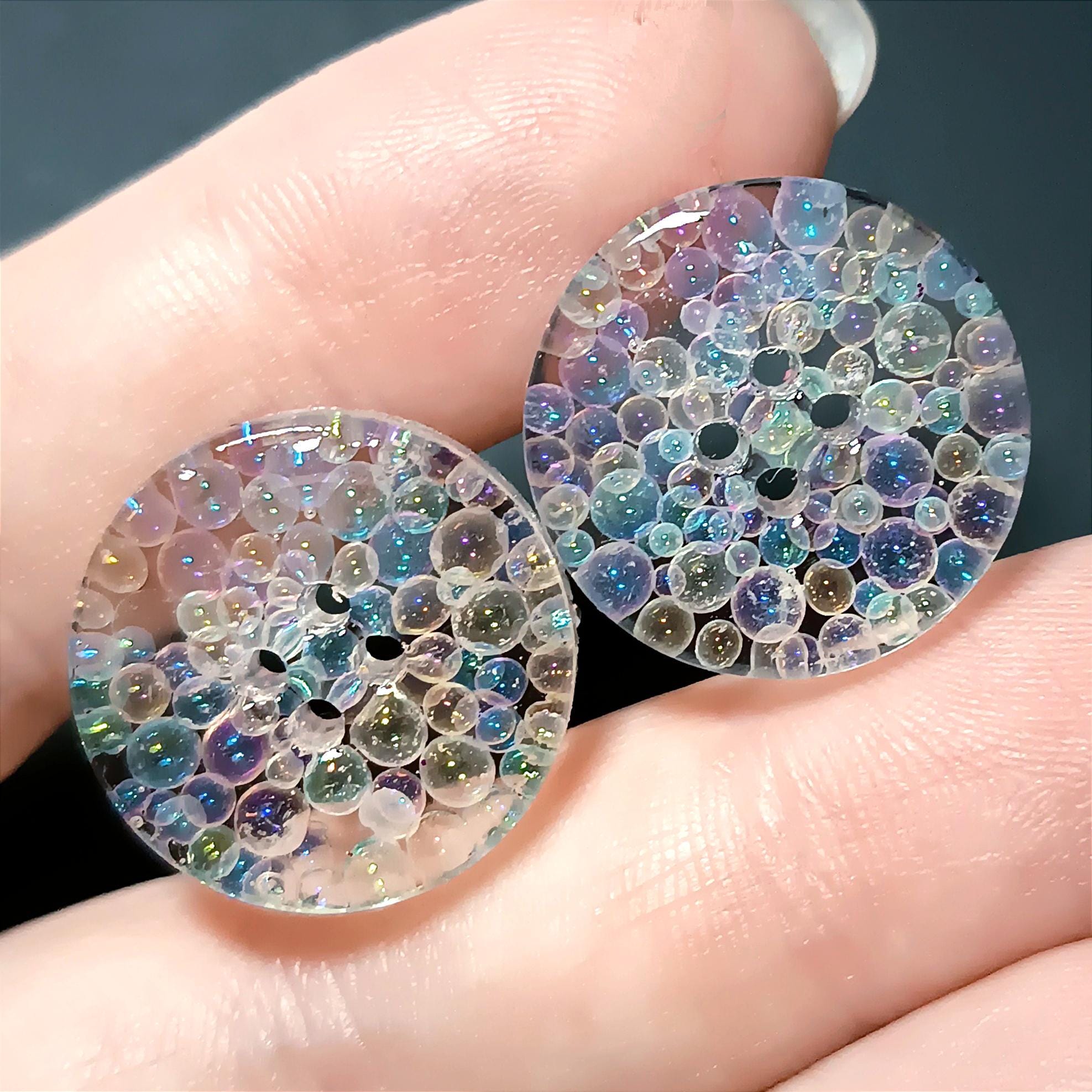 Premium Bubble Buttons Set | Exclusive Clothing Design | Unique ...