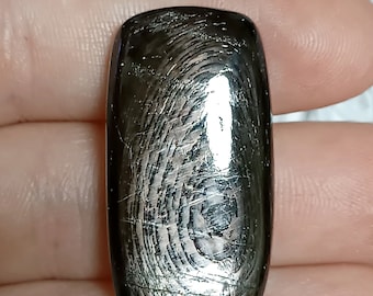 Hypersthen cabochon Rechteck Form cab Schwarz mit glänzender Irisation Natürlicher Edelstein Lose Edelstein Anhänger Größe Schmuck machen Lieferungen 35x19 mm