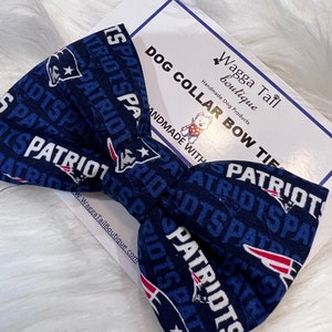 Sports Football Dog Collar Bow Ties