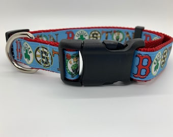 All Sports Dog Collar/Leash- Handmade Dog Collar For Everyday Use - Adjustable Pet Collar