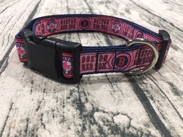 PINK World Series Champions Boston Red Sox Designer Dog Collar – Custom  Design Dog Collars