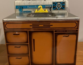 Vintage Toy Kitchen Etsy