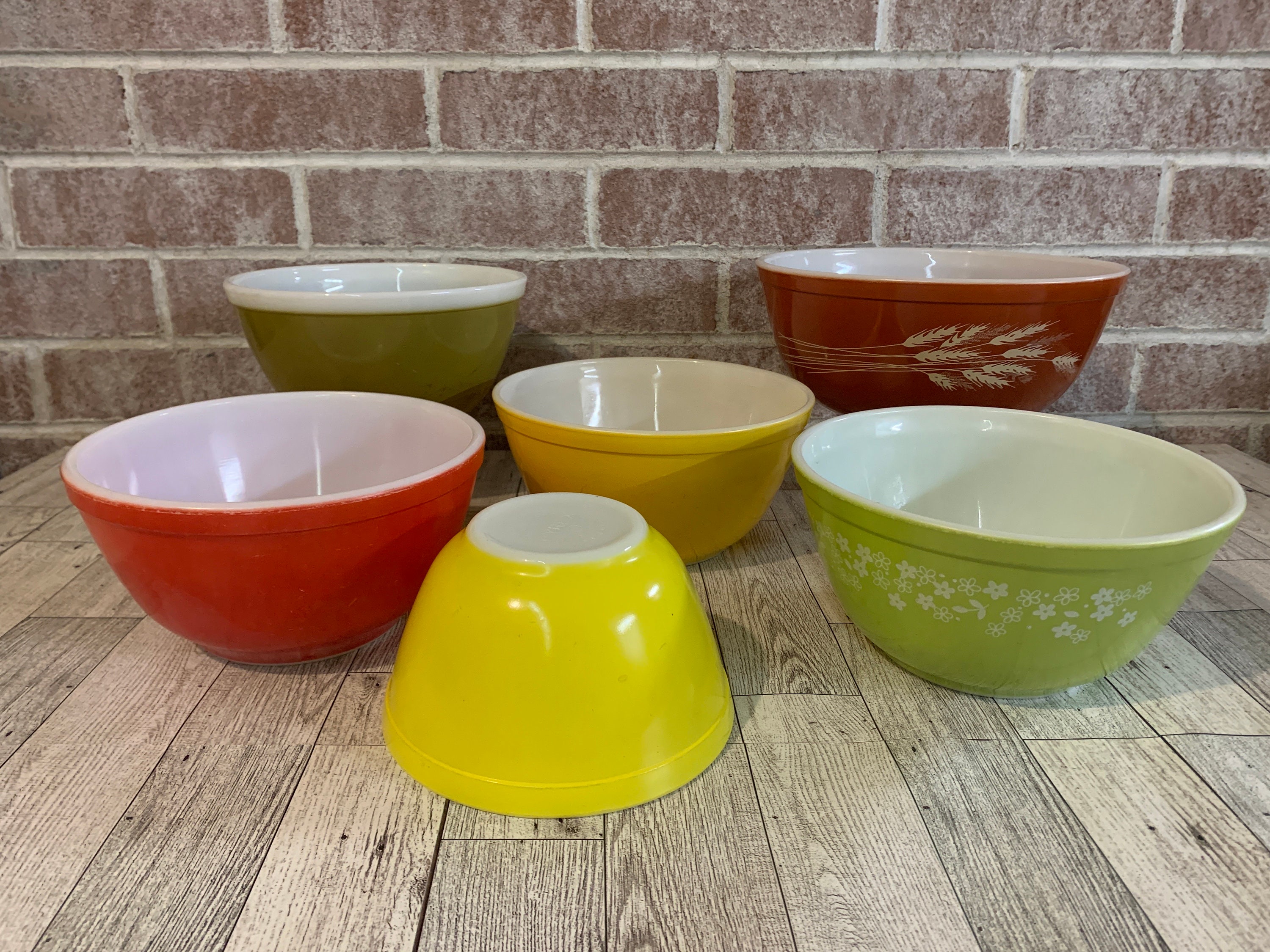 Pyrex Set Completer Mixing Bowls Pattern Selection 1960s-1980s - Etsy