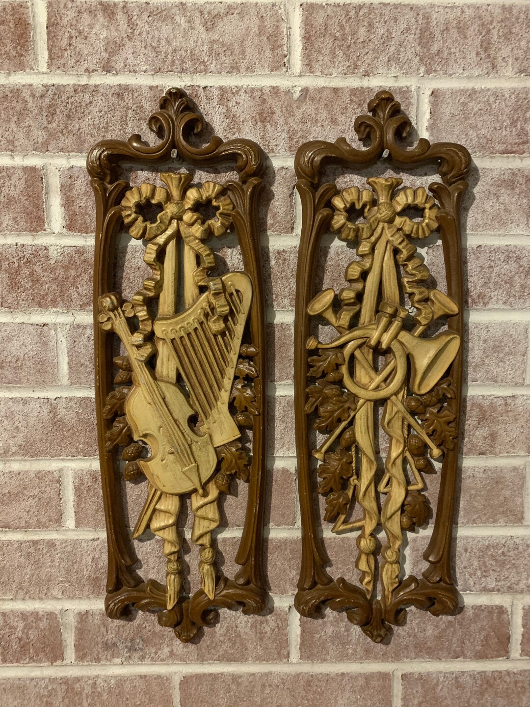 Vintage Sexton Metal Wall Art Wall Hanging Room Decor Etsy