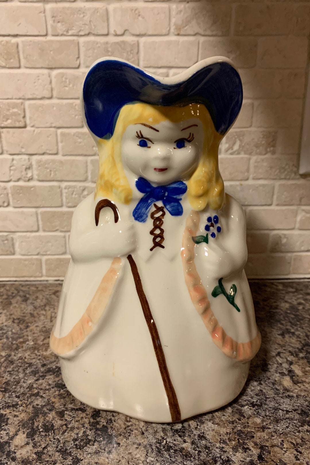 Vintage Shawnee Pottery bo Peep Ceramic Pitcher 1940s Etsy