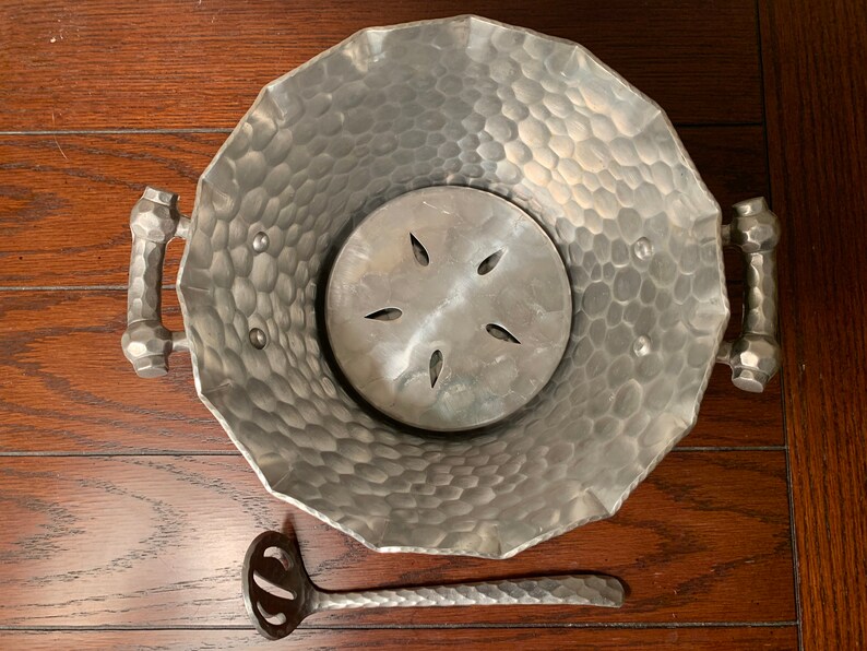 Vintage Everlast Forged Aluminum Bucket with Ladle 1950/'s 993