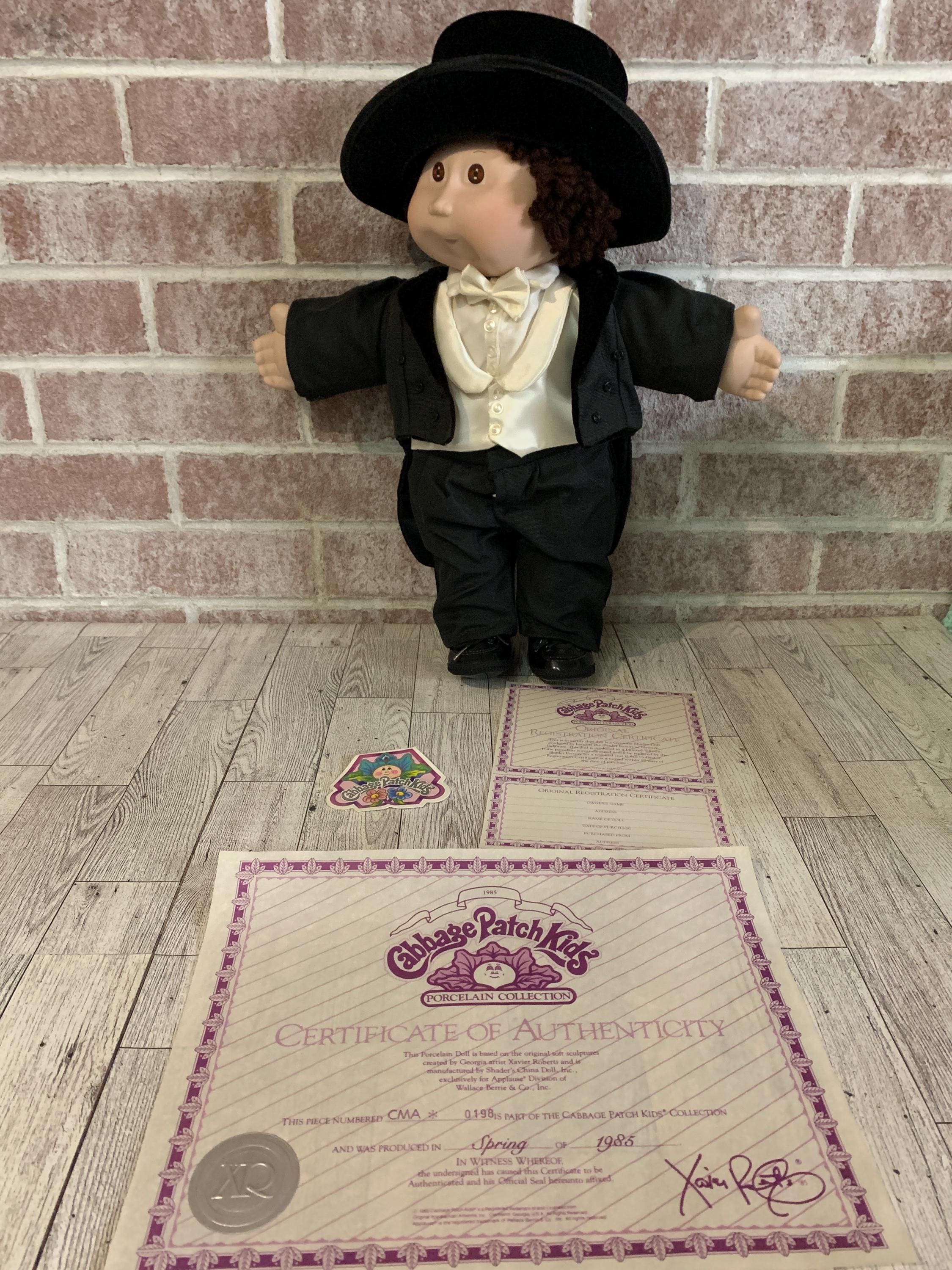 Applause Cabbage Patch Kids Porcelain Collection Bride and Groom