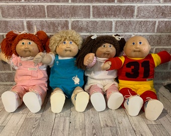 Coleco Cabbage Patch Dolls Selection | Freckled Kids | Head Mold 2 |1983