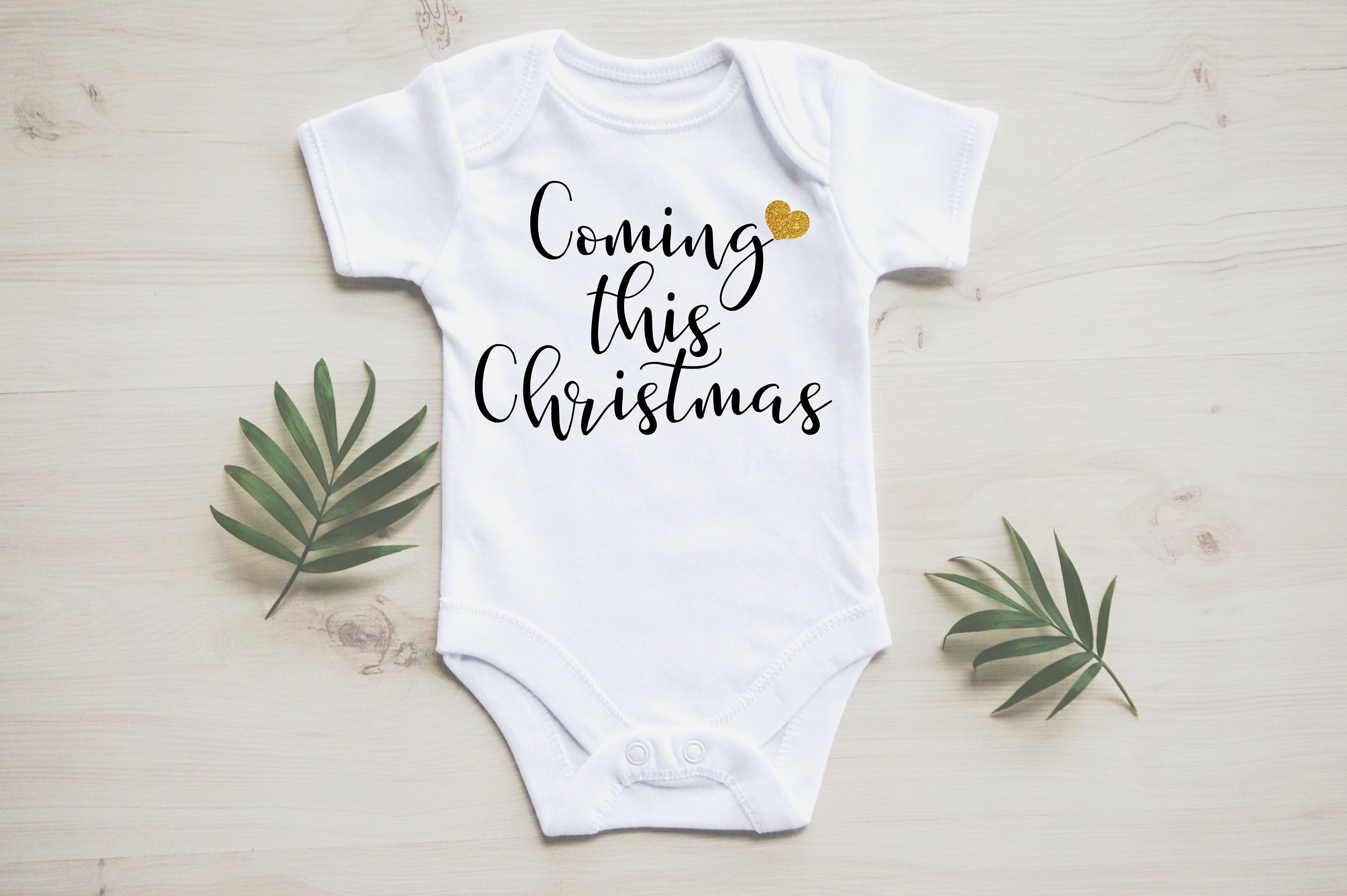 Pregnancy Announcement Due in December Baby Reveal Etsy