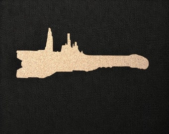 Galactic Starcruiser Corkboard: Star Wars Inspired Pin Display
