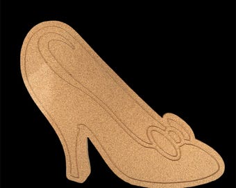 Bacheca in sughero con spilla a forma di scarpetta di Cenerentola / Espositore per spille Disney / Decorazione da parete per collezionisti di principesse /