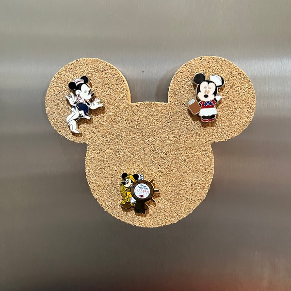 Disney Mickey Mouse Inspired Magnetic Pin/Corkboard | Pin Collector | Kids | WDW | Holiday | Gifts for her | Gifts for Him | Birthday