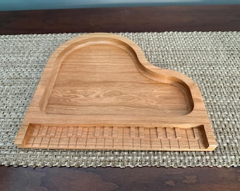 Wooden Piano Tray: Catch-All Tray | Keys & Coins | Food Safe