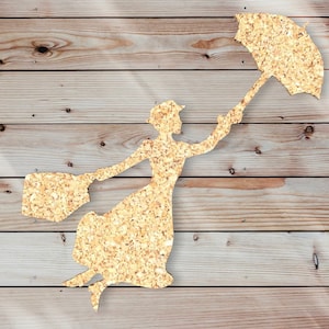Mary Poppins inspired Pin Board Corkboard - Pin Collector, Gift Item, Kids, Adults, Holiday, Gifts for her, Gifts for Him, Birthday.