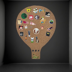 Hot Air Balloon Pin Board Corkboard