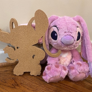 Disney Inspired Lilo & Stitch Angel Pin Board Corkboard (more colors available)