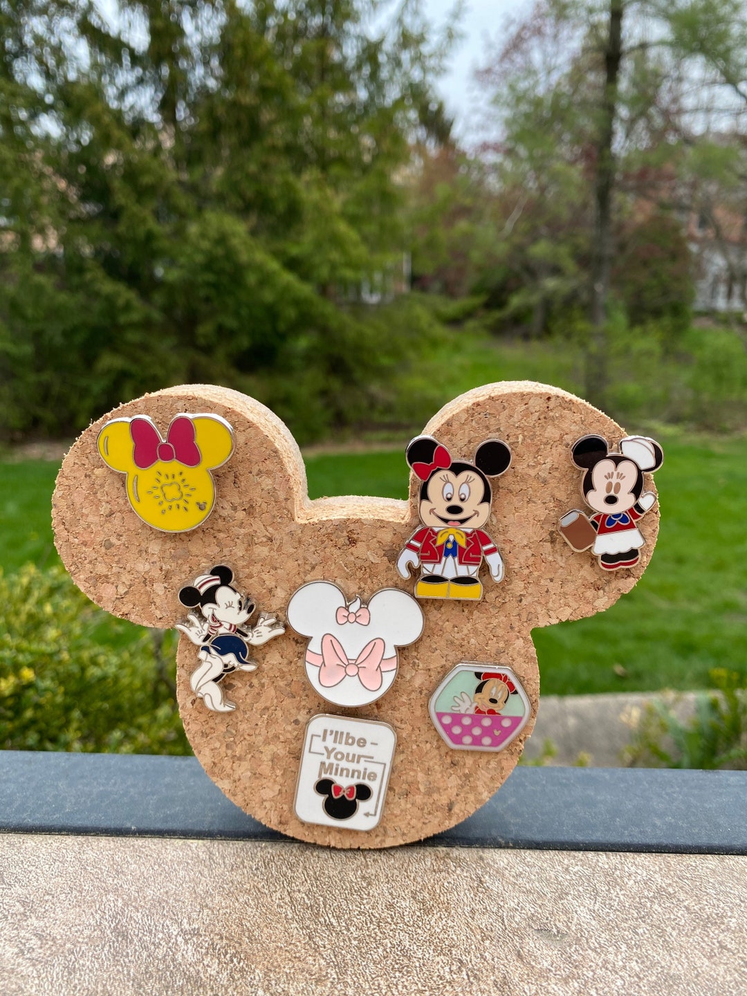 ディズニー ミッキーマウスにインスパイアされたピンボード