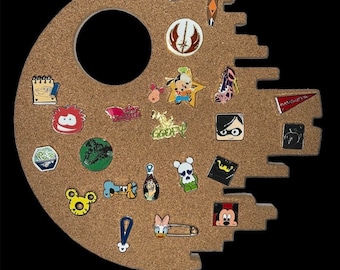 Star Wars Inspired Death Star Board Corkboard - Pin Collector, Gift Item, Kids, Adults, Holiday,Gifts for her,Gifts for Him, Birthday