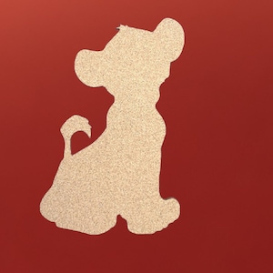 Lion King Simba inspired Pin Board Corkboard - Pin Collector.